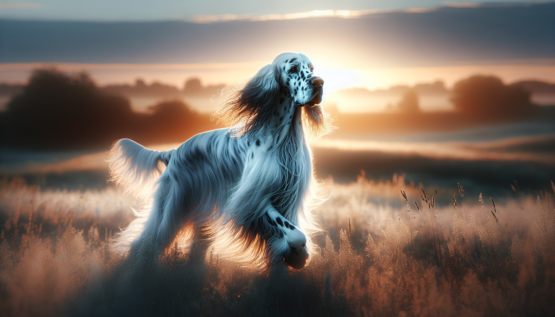 Optimizing English Setter's Health with Kinetic Dog Food