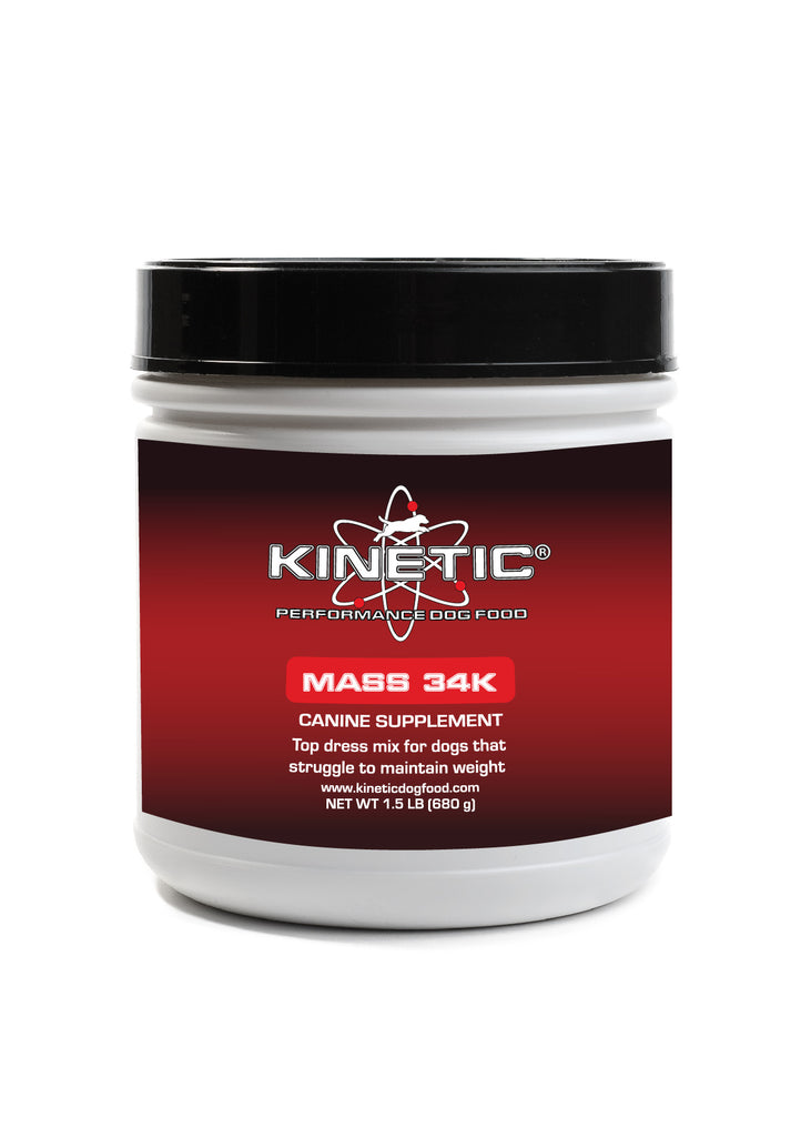 Kinetic Performance Mass 34K Dog Supplement Kinetic Performance Mass 34K Dog Supplement